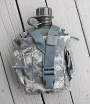 American direct mail brand new original product made in the United States Gongfajun version MOLLE II kettle plus bottle bag ACU color 2-piece set