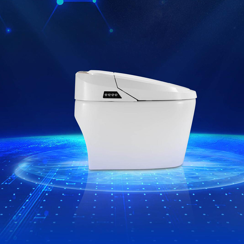 Wave Whale bathroom First Class Series with water tank with box of smart toilet