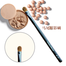 Small horsehair eyeshadow brush single medium for him to handle makeup brush animal hair ultra-soft color brush 6E03 a