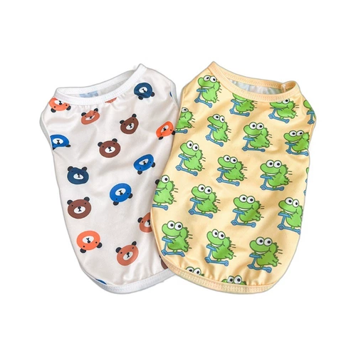 Новая одежда для собак в новом жилете на весну, лето и осень, кошки, маленькие, средние и большие собаки, медведь Тедди Бишон, борьба с домашними животными.