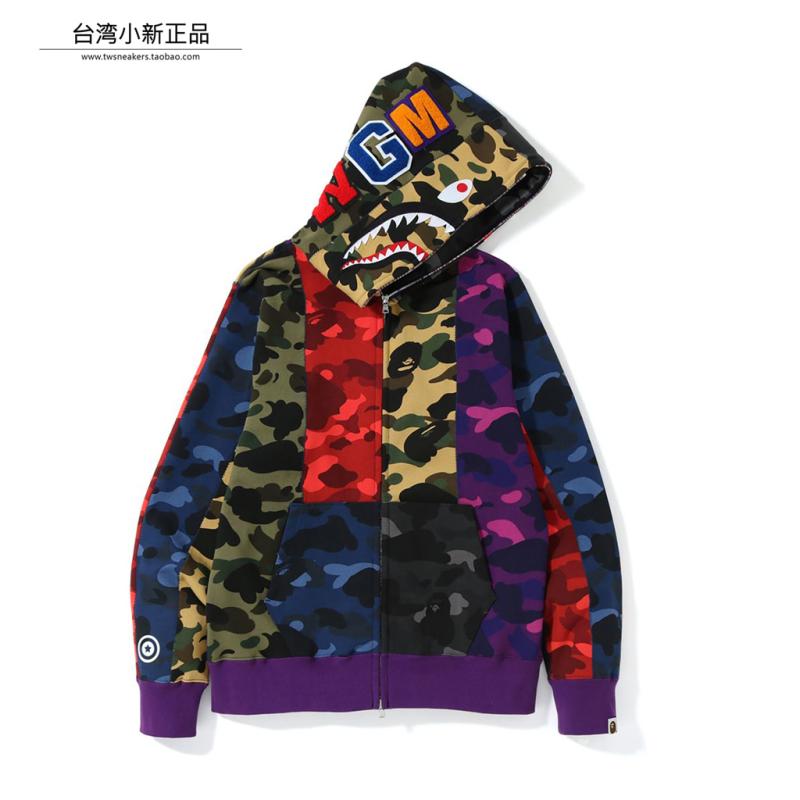 jaket bape mix camo