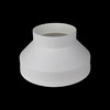 Reducing Pipe Exhaust Pipe Smoke Pipe Pvc Pipe Adapter Plastic Reducer Ring 200160 110 75