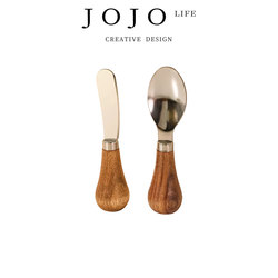 Jojo's L. Pd.Tear. Butter Knife Spatula for Spreading Bread and Cheese, Can Stand Upright |   Cry Tears
