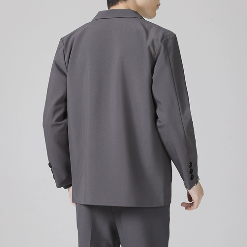 Лонгслив, пиджак классического кроя, мужская универсальная куртка для отдыха, осенний