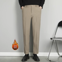 Светло-коричневые брюки К11 (зима плюс флис)