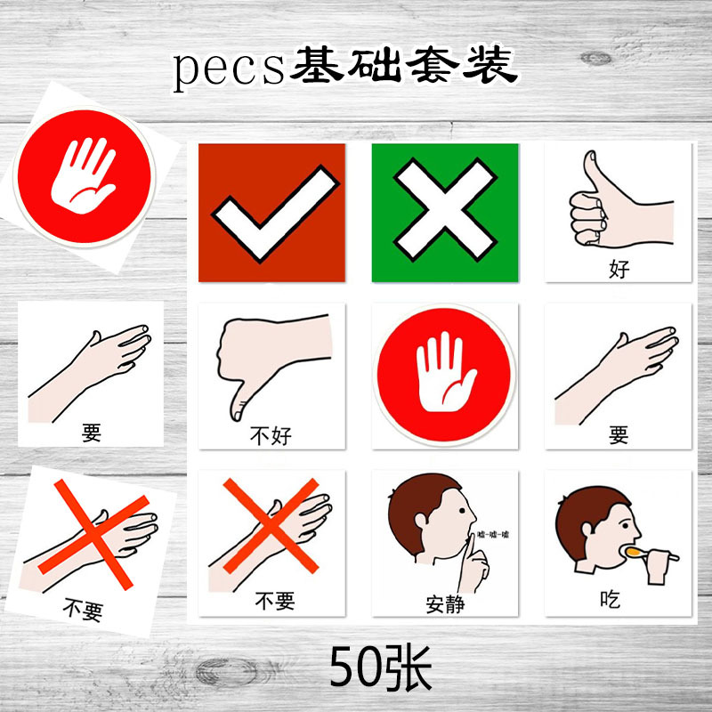 Pecs Card Series 1 Basic Cards 50 Pieces