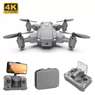Mini folding DRONE Aerial photography 4K high-definition four-axis UAV remote control fixed height helicopter Portable toy