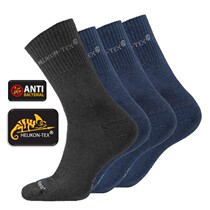 HELIKON Herlicken Seamless Cylinder Antibacterial Socks Triple Double outdoor Sport mid-waist Male Sox Molly equipped