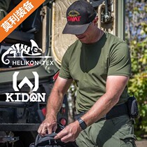 KIDON HELIKON American cotton T-shirt physical training casual outdoor short-sleeved round neck barrel T-shirt