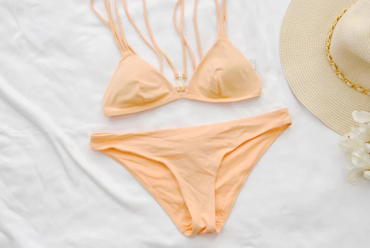 Bộ đồ lót bikini đường phố cao cấp bikini / không có vòng ngực bằng thép 70C75AB