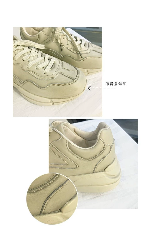 仔 艺 ulzzang Phiên bản tiếng Hàn của giày hoang dã cổ điển nam mùa thu giày thể thao nam sneaker