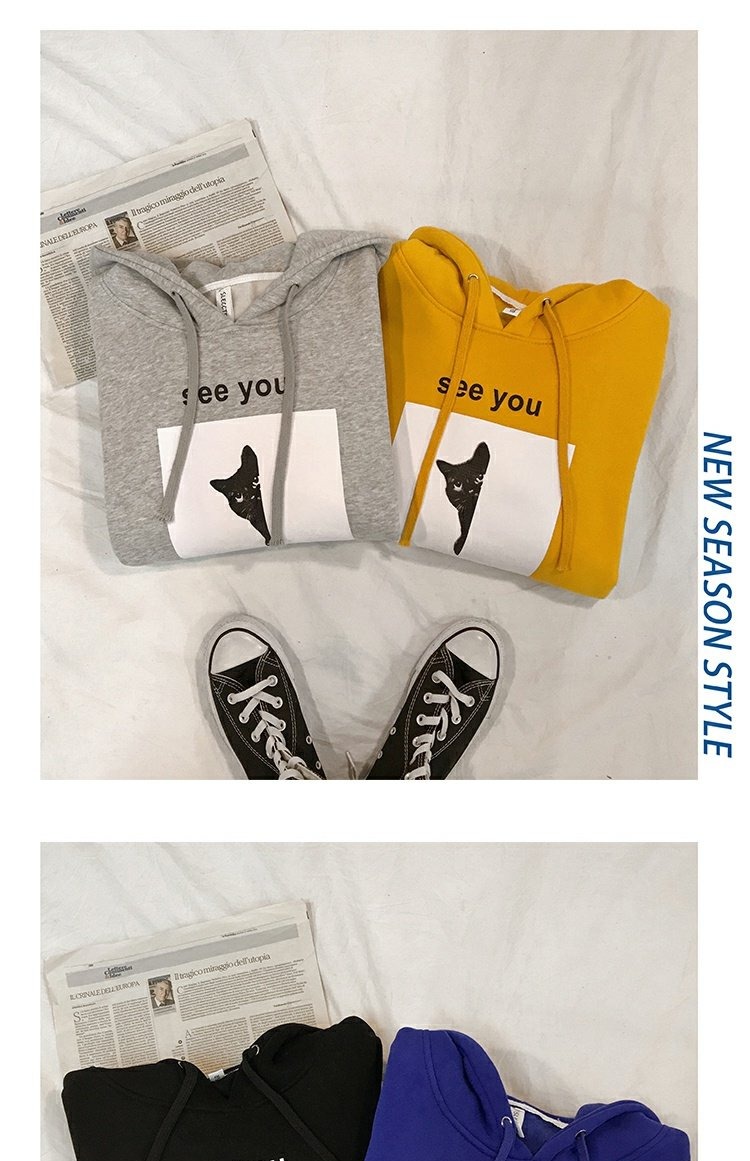 仔 艺 áo hoodie nam form rộng