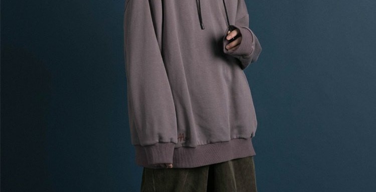 仔 艺 Mùa đông cộng với áo hoodie nhung nam rộng rãi phiên bản hàng đầu Hàn Quốc của xu hướng áo khoác hoang dã hoodie đôi