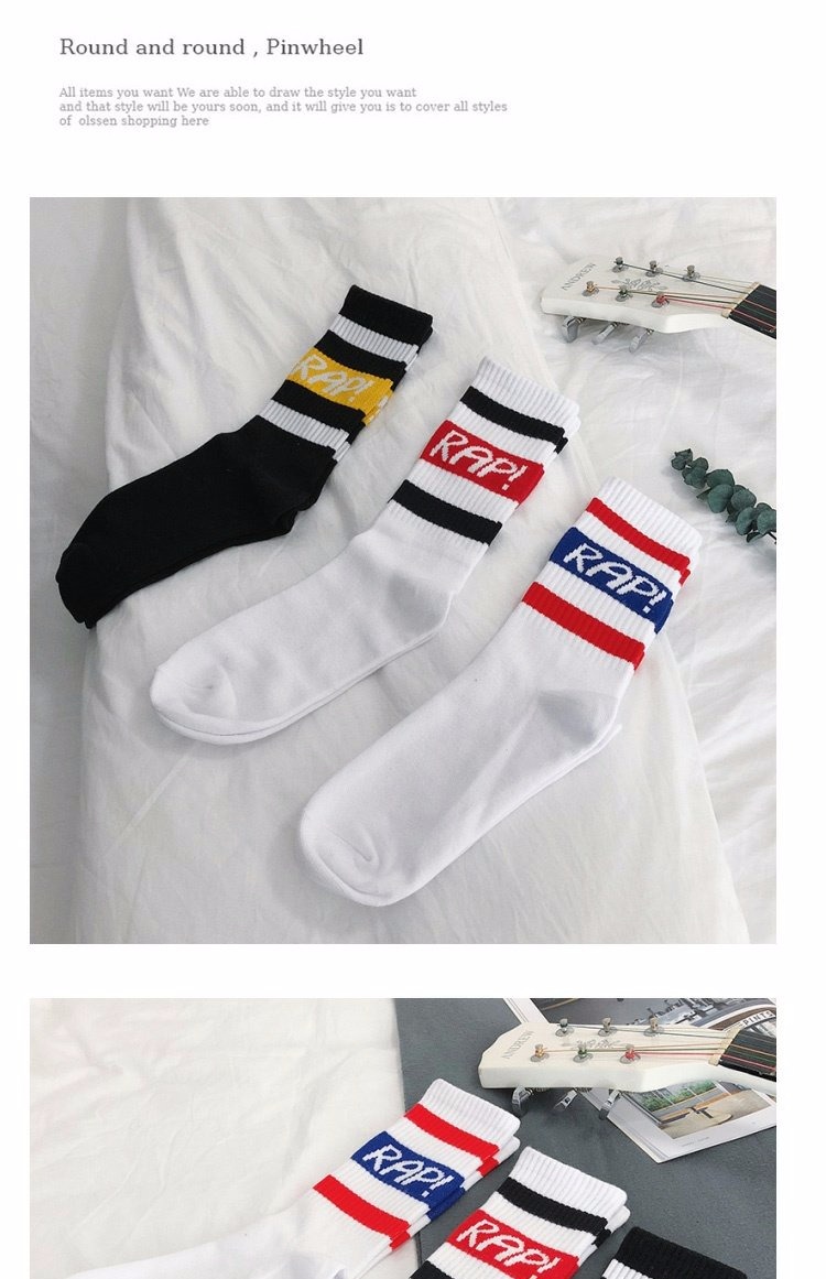 仔 艺 2018 mùa thu mới cho nam xu hướng vớ cotton hoang dã vớ nhỏ tươi tất chân nam