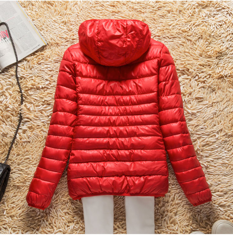 Mùa thu đông 2018 mới nhẹ xuống áo khoác cotton nữ phiên bản ngắn của Hàn Quốc mẫu áo phao dáng dài đẹp