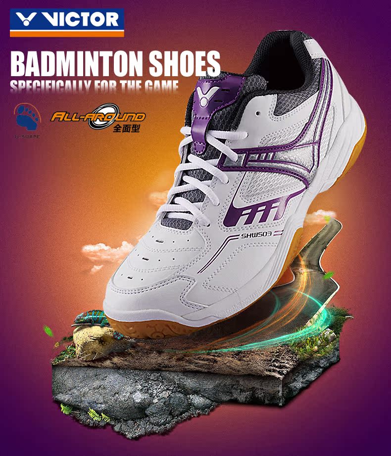 Chaussures de Badminton uniGenre VICTOR SH-W503 - Ref 840871 Image 7