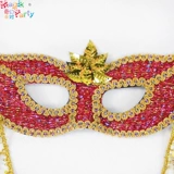 Сексуальная красная маска для принцессы, повязка для глаз для взрослых, xэллоуин, выпускной вечер