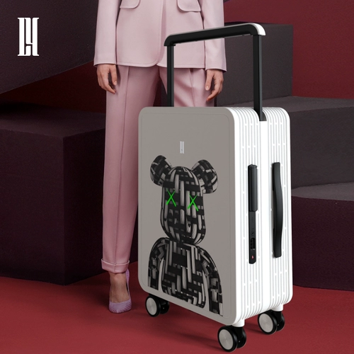 Плетеный высококачественный чемодан, 20 дюймов