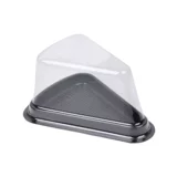 Выпечка упаковка треугольник режущая коробка для пирога ящик с муссом тысяча -слоя торт западно -точка пакетная коробка вытягивание всасывающая коробка