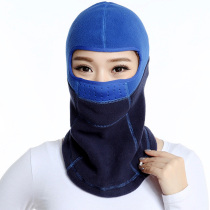 Winter warm headgear windproof hat riding fleece hat thick mask collar neck head face ski man