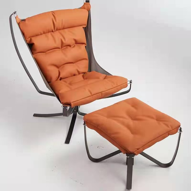 Nordic Sloth Solo Sofa Chair Light Lavish Iron Art Industrial Wind Modern Minima Casual Living-room Bedroom Hang Linen Chair