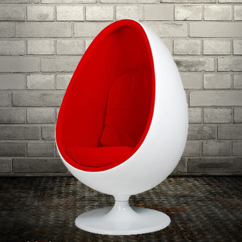 Creative design Normal University Pointed Ball Oval Hemispherical Fiberglass Space Eggshell Single Sloth Man Floor Sofa Chair