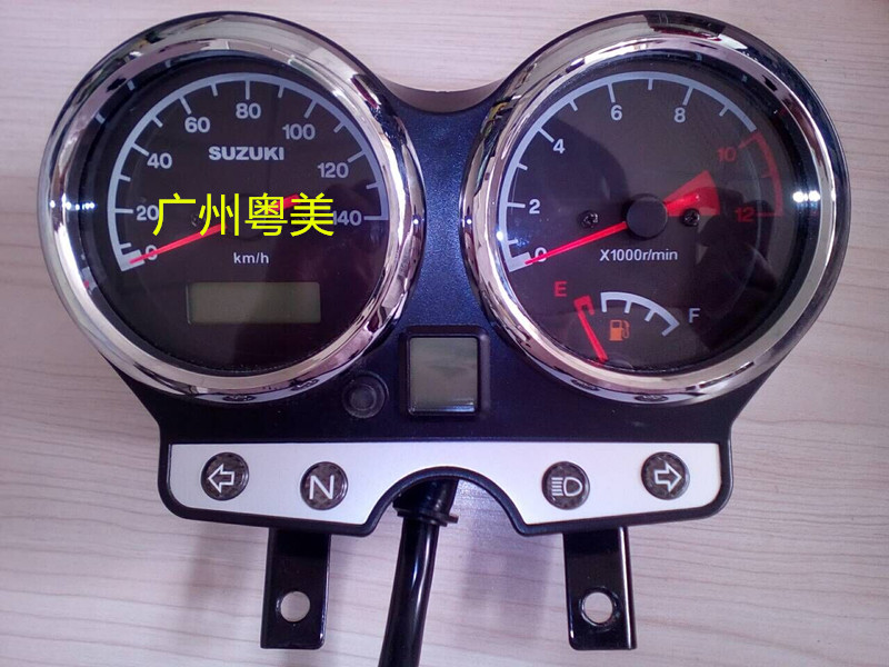 Suzuki phụ tùng xe máy Suzuki Ruishuang EN125-3A 3F cụ lắp ráp EN150-A LCD đo dặm đồng hồ xe máy sirius