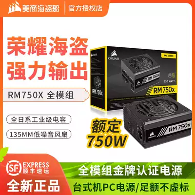 CORSAIR CORSAIR RM650X 750X 850X 1000X Gold Medal full module 80Plus Power supply