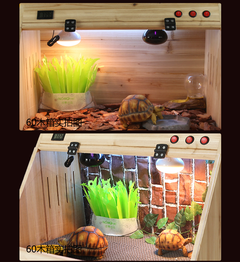 【小芳百貨】【】爬蟲飼養箱陸龜蜥蜴變色龍刺猬活體蛇鳥烏龜爬寵加熱保溫箱 40*30*30 mks