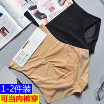 Ultra-thin breathable high-waist belly pants postpartum buttocks small belly waist shaping artifact summer mesh seamless body