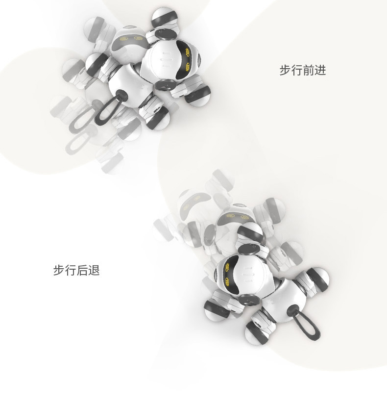 智能机器狗遥控对话机器人女孩电子狗狗走路会叫电动儿童玩具男孩