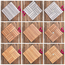 Courtyard floor tiles non-slip outdoor imitation wood floor tiles yard garden outdoor terrace wood grain tiles 600X600