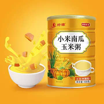 小米粥南瓜粥玉米粥糊速食500g*2