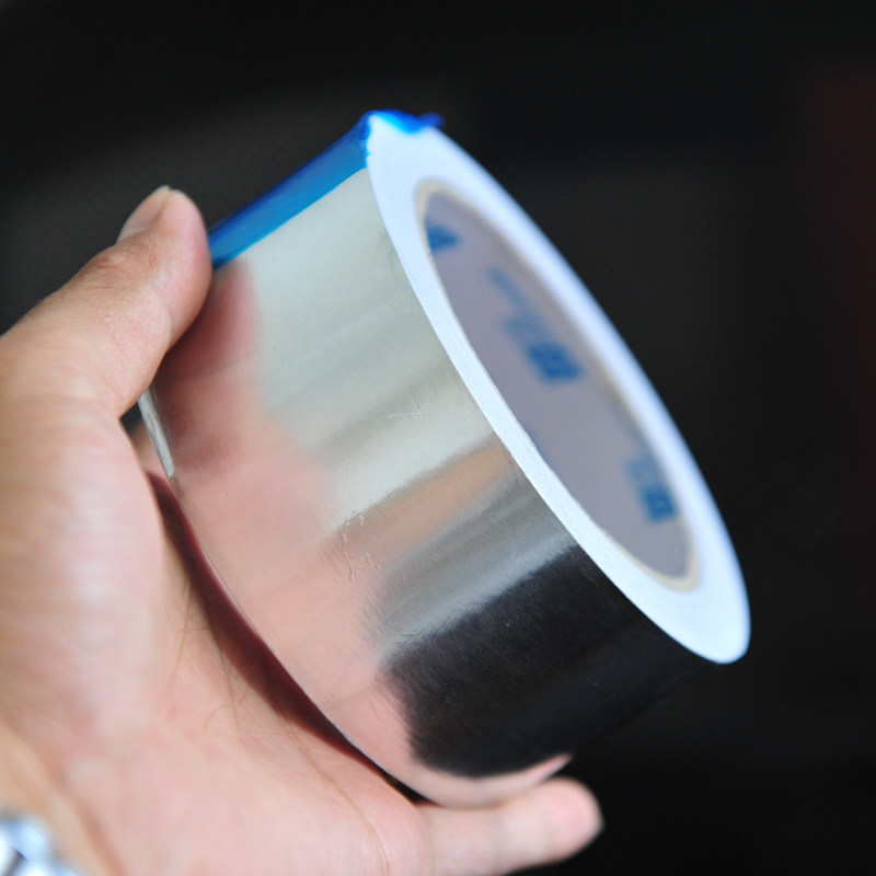 Aluminum foil adhesive tape flame-retardant with high temperature resistance