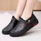 Весна и осенние одиночные туфли черные