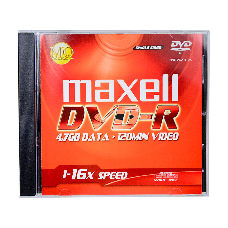 Maxell Brand Single Pack Thick Box DVD-R4 7G Blank Burning Disc