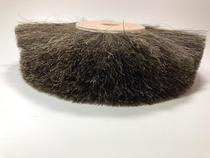 250X75X25 horse hair wheel polishing roller brush wheel polishing machine desktop grinding machine