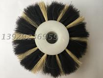 741 rubber heart flower wheel leather waxing wheel furniture shoe polishing table for dust removal roller brush