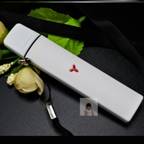 Gum Cover Cartoon Smoke Rod Yoozi Grapefruit Second-generation Silicone Gel Personality Smoke Sleeve Universal Softshell Hanging Rope Anti-Scraping Flower Leather Cover