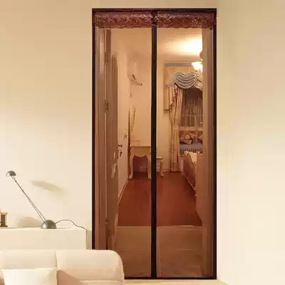 Anti-rat anti-mosquito mosquito netting screen thickened magnetic door removable self-priming curtain summer magnet gauze for insect and pest control