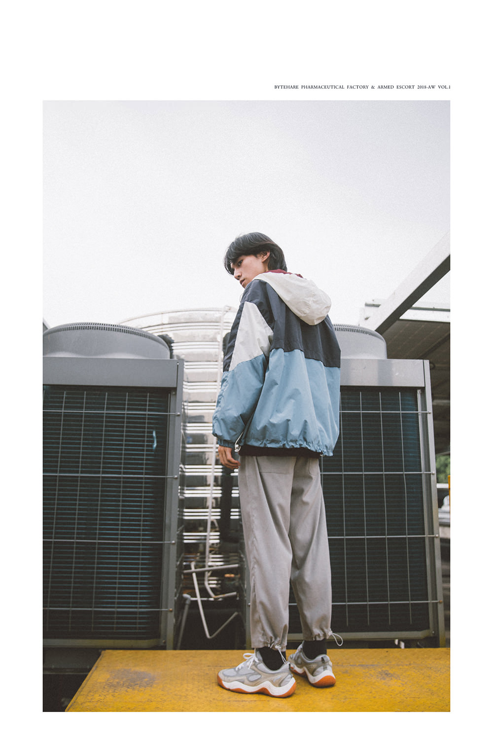 Bytehare chơi dược phẩm × bảng phi tiêu K05 quần thun dây thun rộng chân rộng quần giản dị quần nam chín điểm quần quan sot nam
