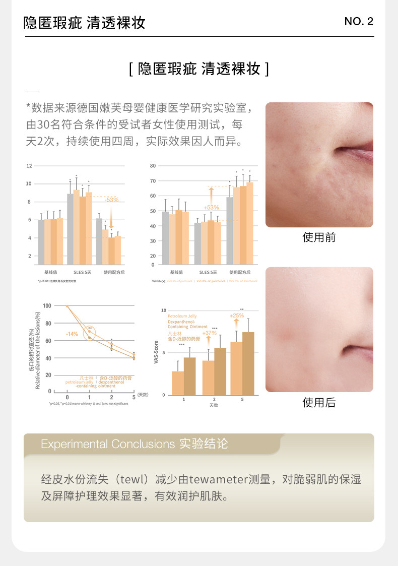 德国嫩芙叶酸气垫bb霜遮瑕隔离粉底液备孕妇女专用护肤品化妆品期 — 45