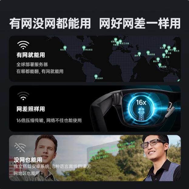 INMO GO2智能AR眼镜,出国旅游上课翻译神器?🚀深度测评-智能眼镜-淘宝好物网