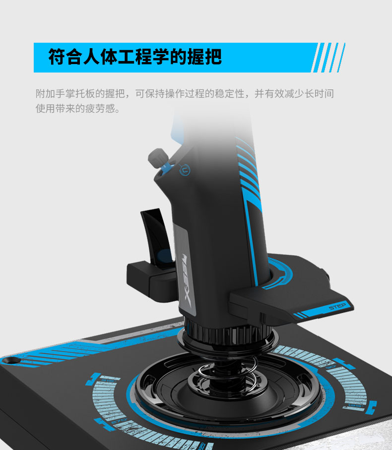 Saitek Saibo X56 Điều khiển chuyến bay Tương tự Điều khiển chuyến bay X55 Nâng cấp sức mạnh Phản hồi - Cần điều khiển tay cầm không dây pc
