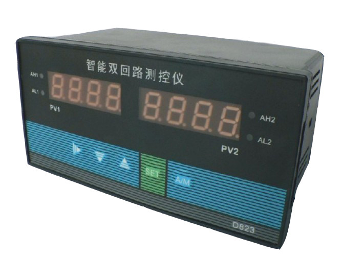 Digital display -- 160 * 80 D821 Intelligent double loop digital pressure temperature liquid level display control meter