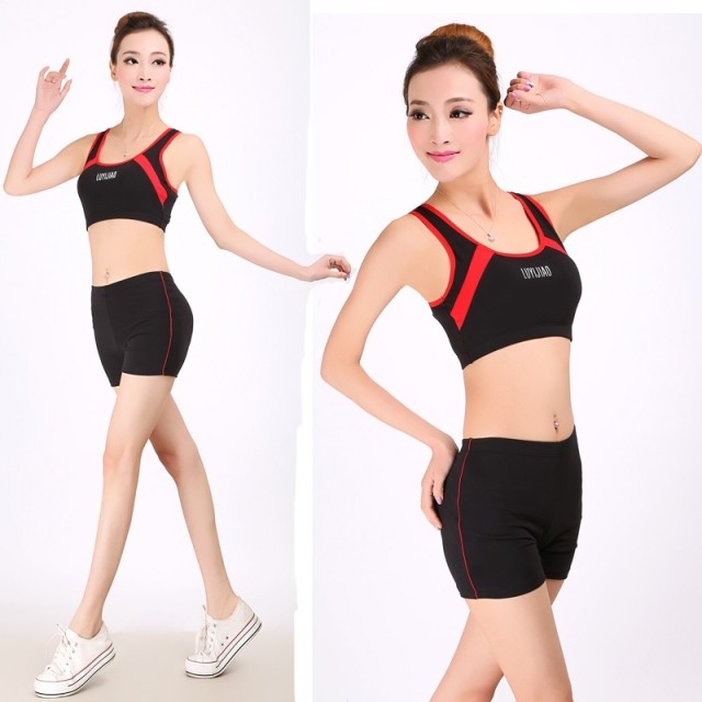 Phòng tập thể dục tập thể dục quần áo yoga quần áo tập thể dục phù hợp với trang phục múa thể dục nhịp điệu quần áo tập thể dục quần áo thể thao chạy quần áo quần đùi tập gym nam