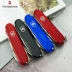 Victorinox Swiss Army Knife Leo chính hãng 1.3703 Gấp dao Saber với Kéo Swiss Swiss Classic Classic