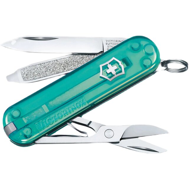 Victorinox 2021 New Swiss Army Knife Colorful Model 58mm Mini Portable Multifunctional Folding Knife Sergeant's Knife