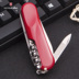 Con dao quân đội Thụy Sĩ Victorinox Chính hãng 85MM Dòng Delemont mới Thế hệ mới 2.3903.E Đỏ bộ dụng cụ đa năng mini Swiss Army Knife
