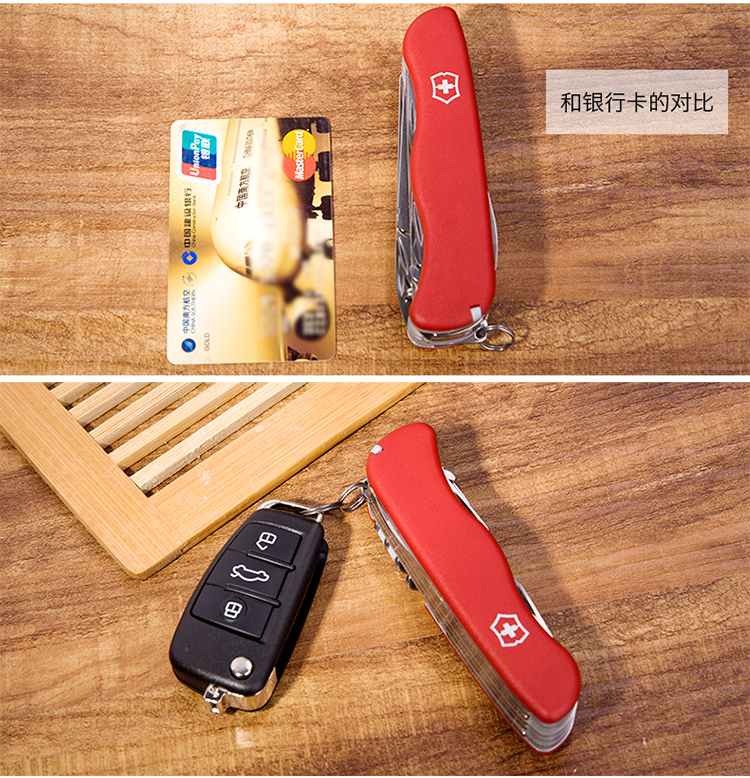Victorinox Vickers Gốc Thụy Sĩ Army Knife Chính Hãng 0.9064 Làm Việc Anh Hùng 111 mét Thụy Sĩ Sergeant dao bấm